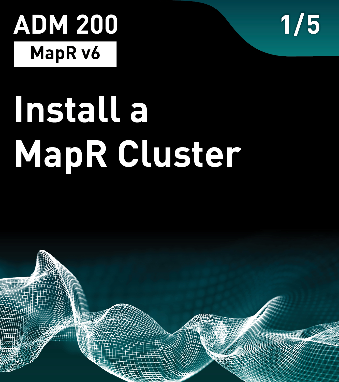 Install a MapR Cluster (MapR v6)