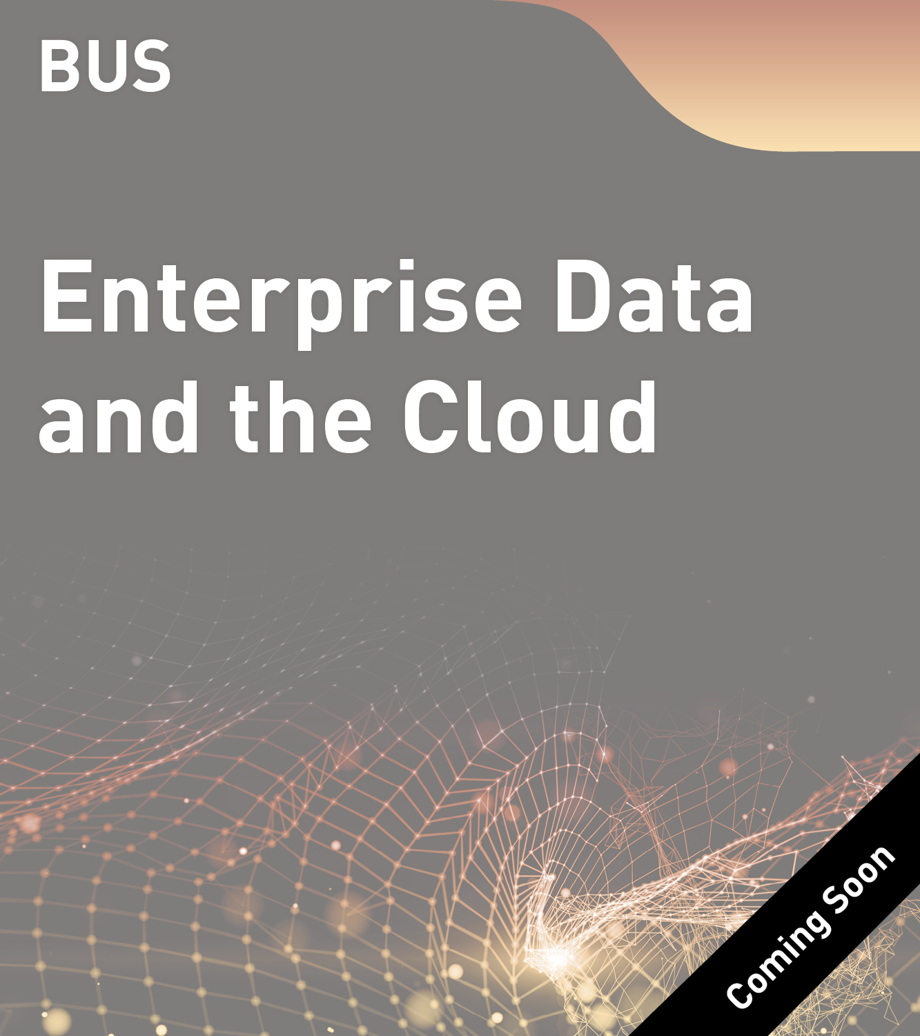 BUS - Enterprise Data and the Cloud
