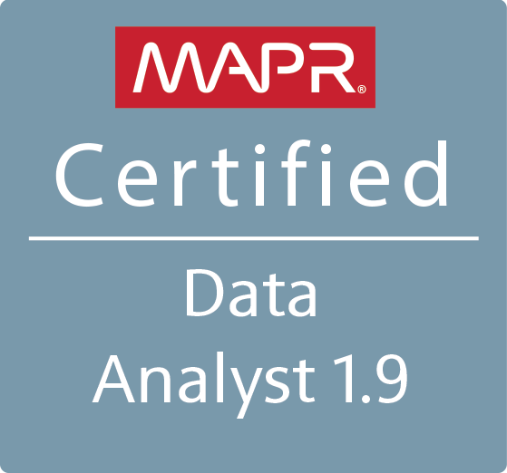 MapR Certified Data Analyst 1.9 (MCDA)