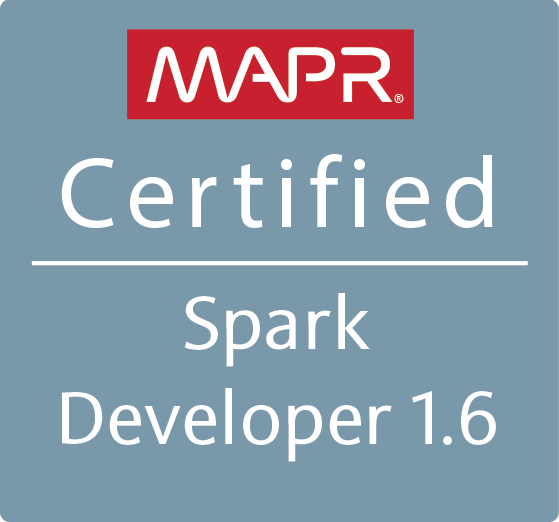 MapR Certified Spark Developer 1.6 (MCSD)