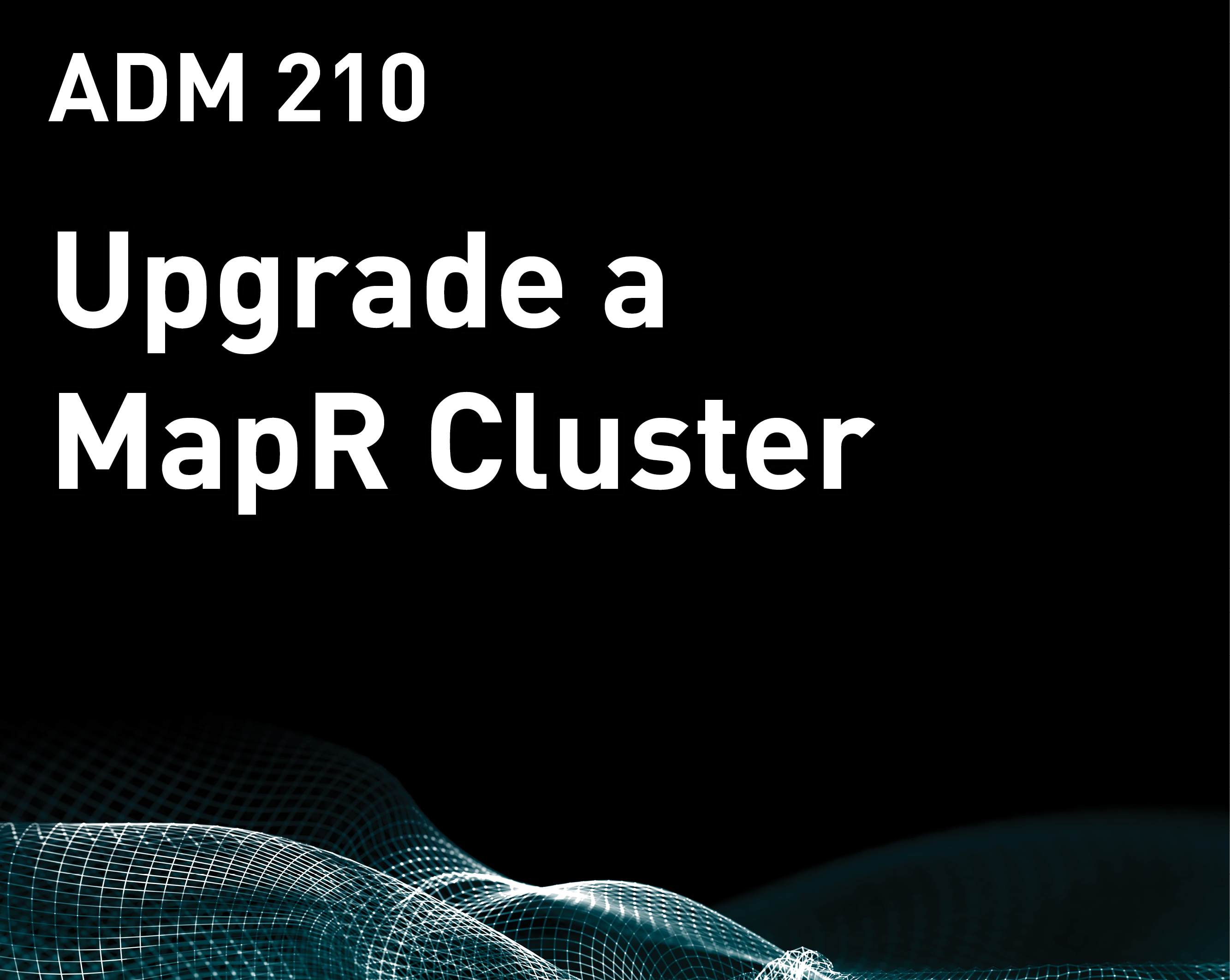 Upgrade a MapR Cluster