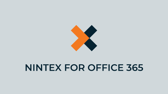 Nintex for Office 365 - Intermediate