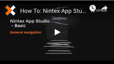 How to: Configure General Settings in Nintex App Studio