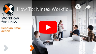 How to: Send an Email in Nintex Workflow for Office 365