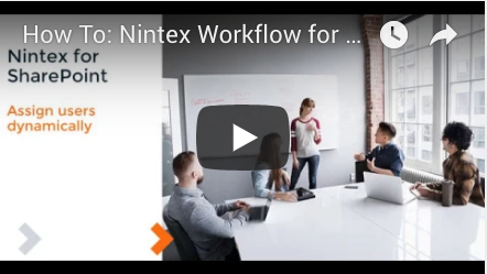 How to: Assign Dynamic Approvers in Nintex Workflow for SharePoint