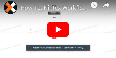 How to: Log to History List in Nintex Workflow for Office 365