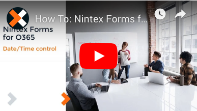 How to: Date/Time Control in Nintex Forms for Office 365