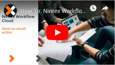 How to: Send and Email in Nintex Workflow Cloud