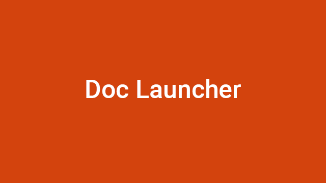 Doc Launcher