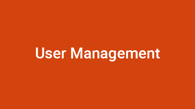 User Management