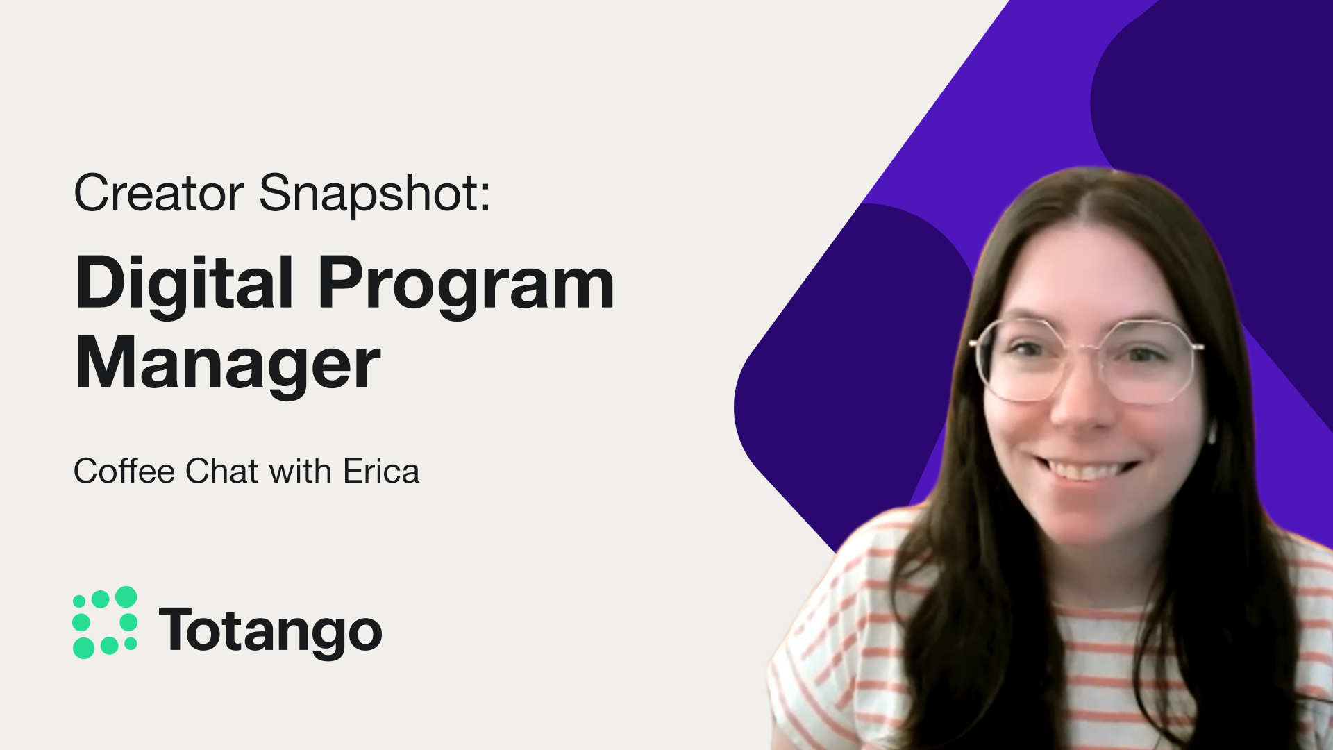 Creator Snapshot Digital Program Manager
