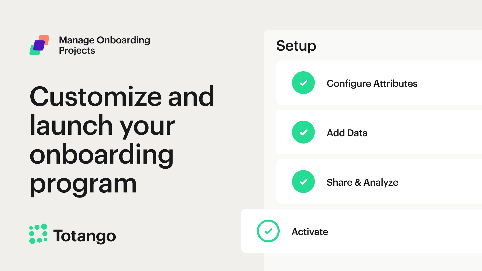 Quick Tip Video Customize & launch your onboarding program