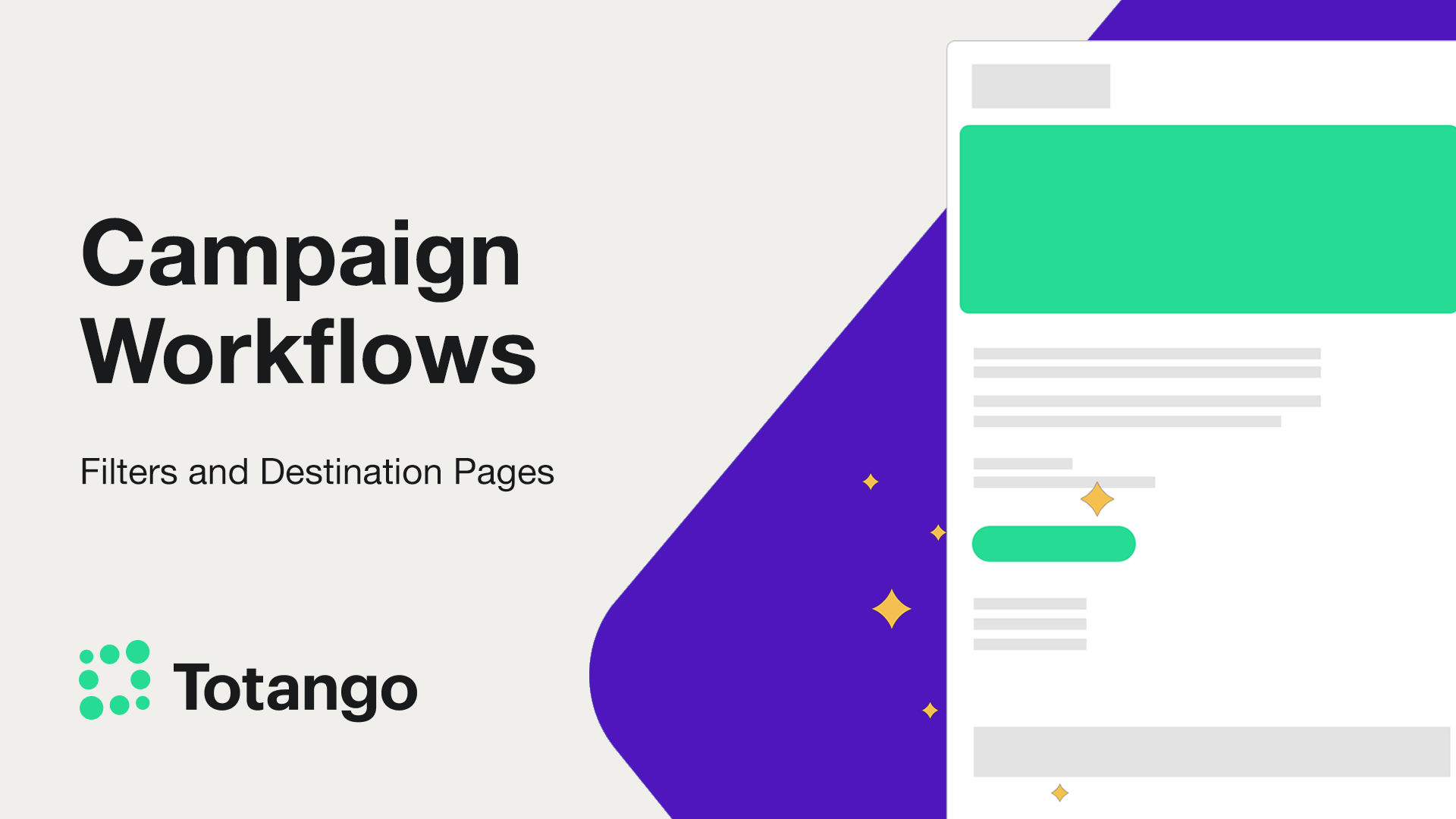 Quick Tip Video Campaign Workflows