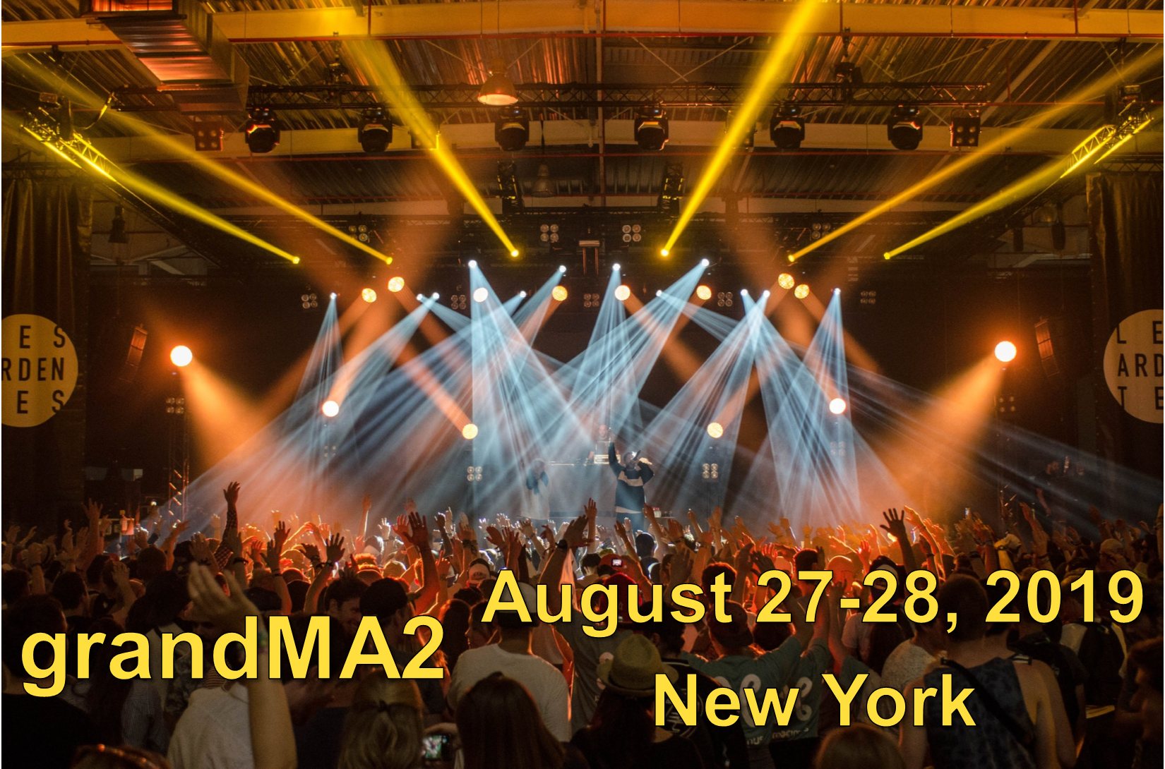 grandMA2 Class - August 27-28, 2019 - New York - SOLD OUT