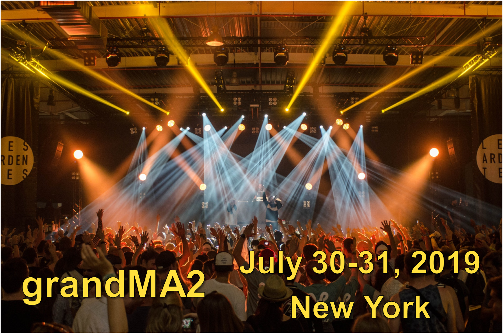 grandMA2 Class - July 30-31, 2019 - New York - SOLD OUT