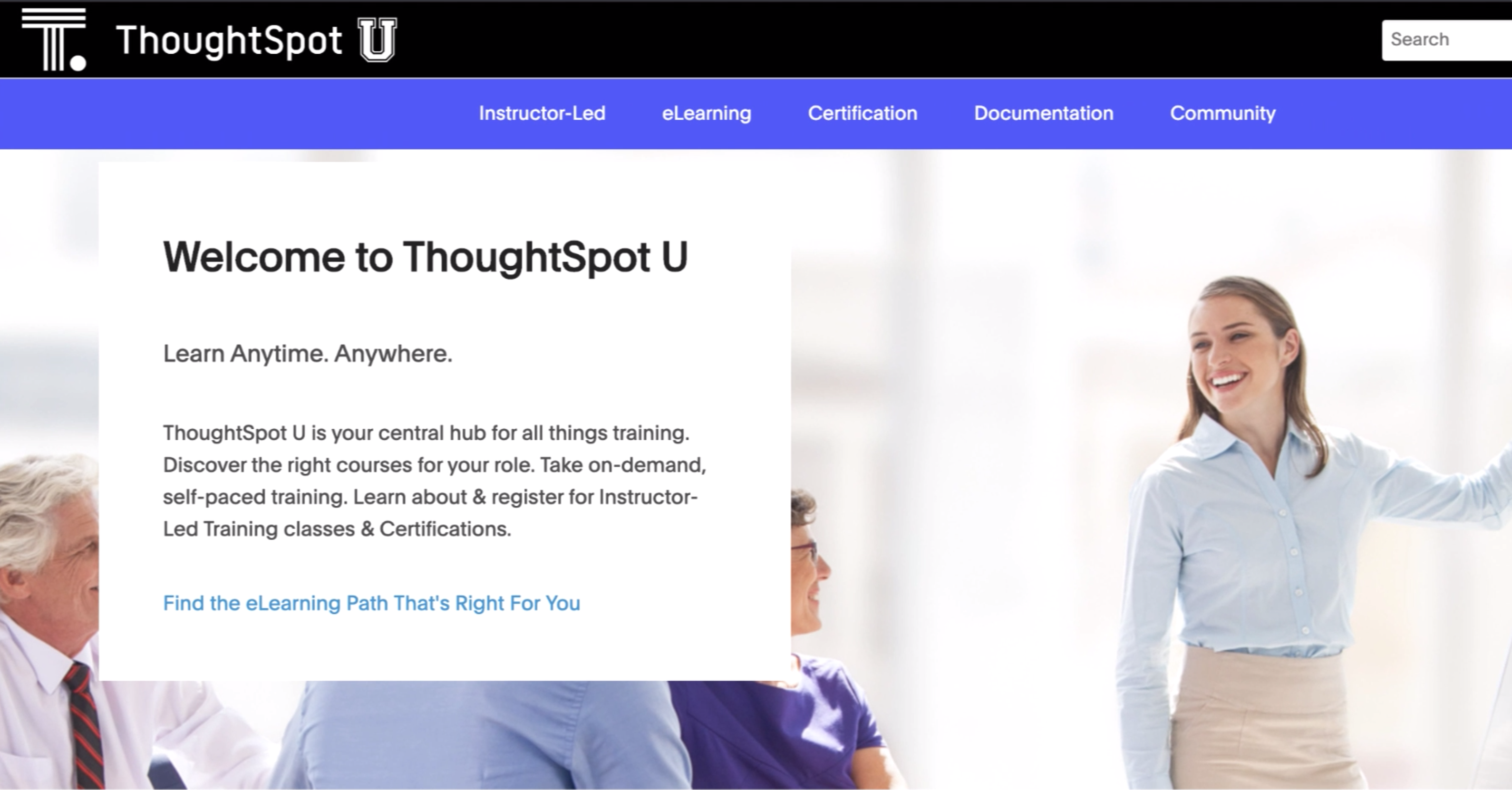 Welcome to ThoughtSpot U