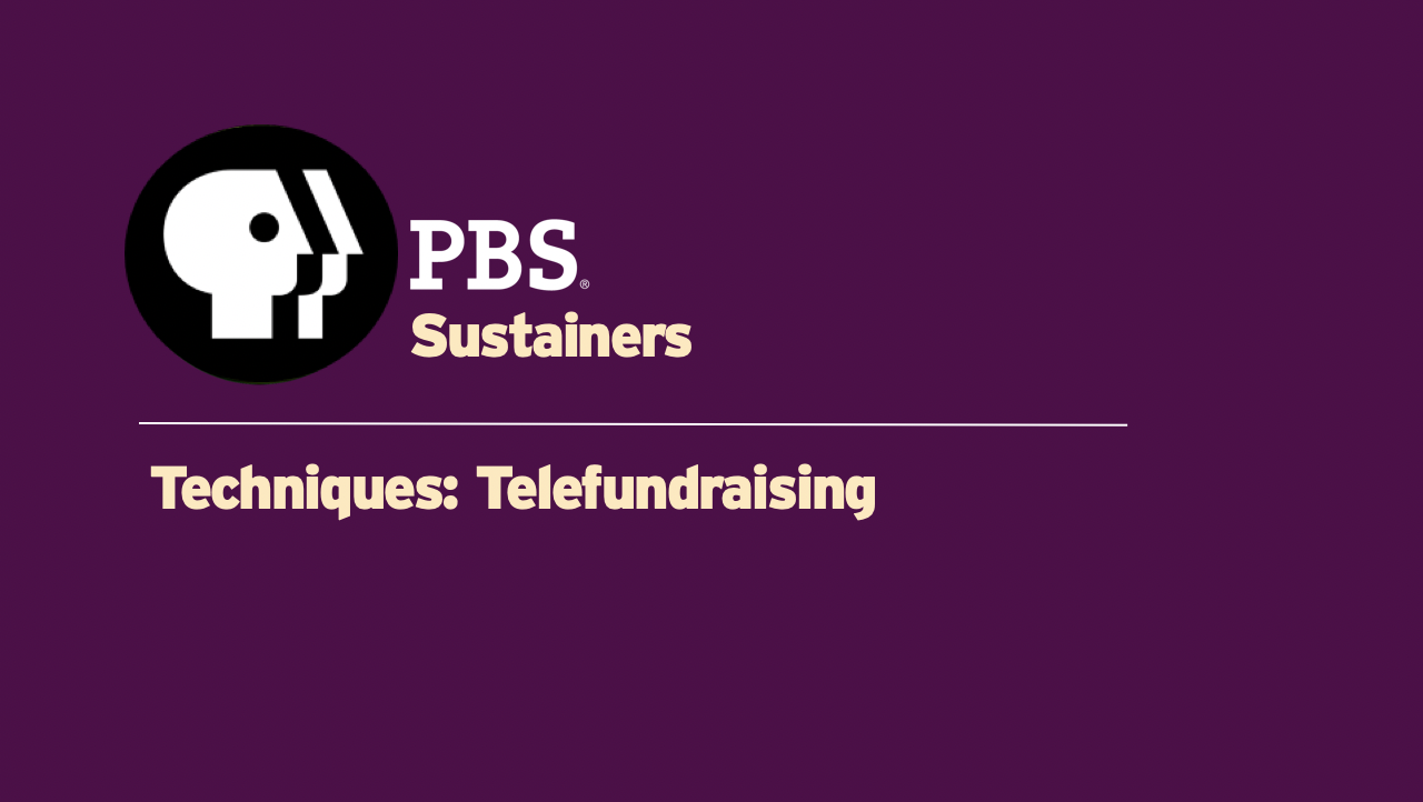 TEC03 - Telefundraising