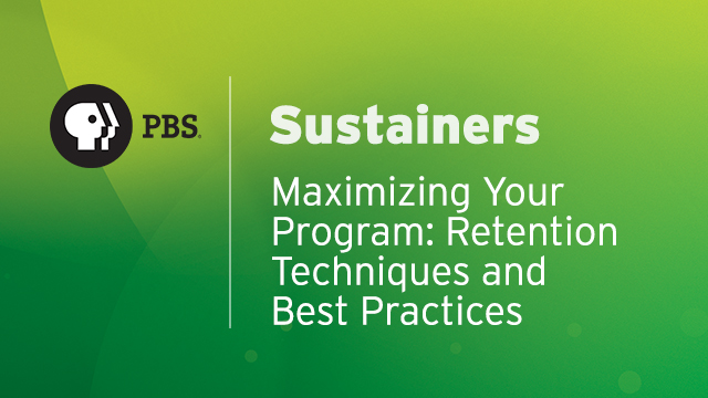 TEC04 - Maximizing Your Program: Retention Techniques and Best Practices
