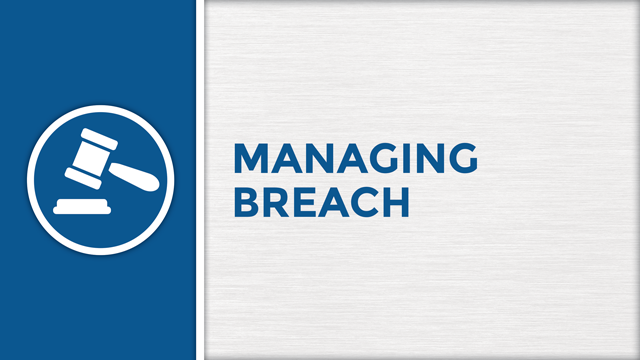 Managing Breach