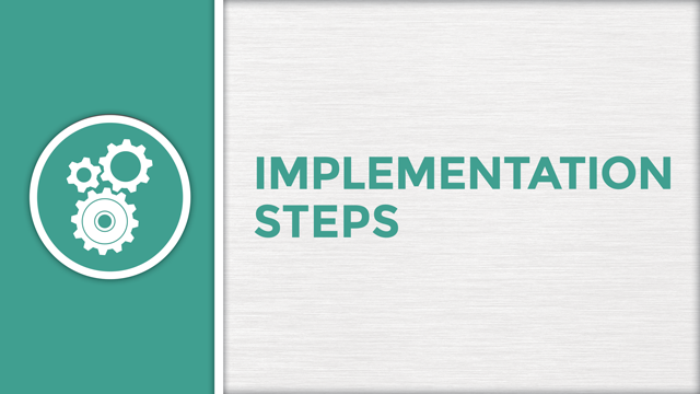 Implementation Steps