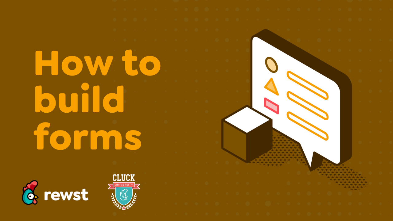 How to build forms [Archived]