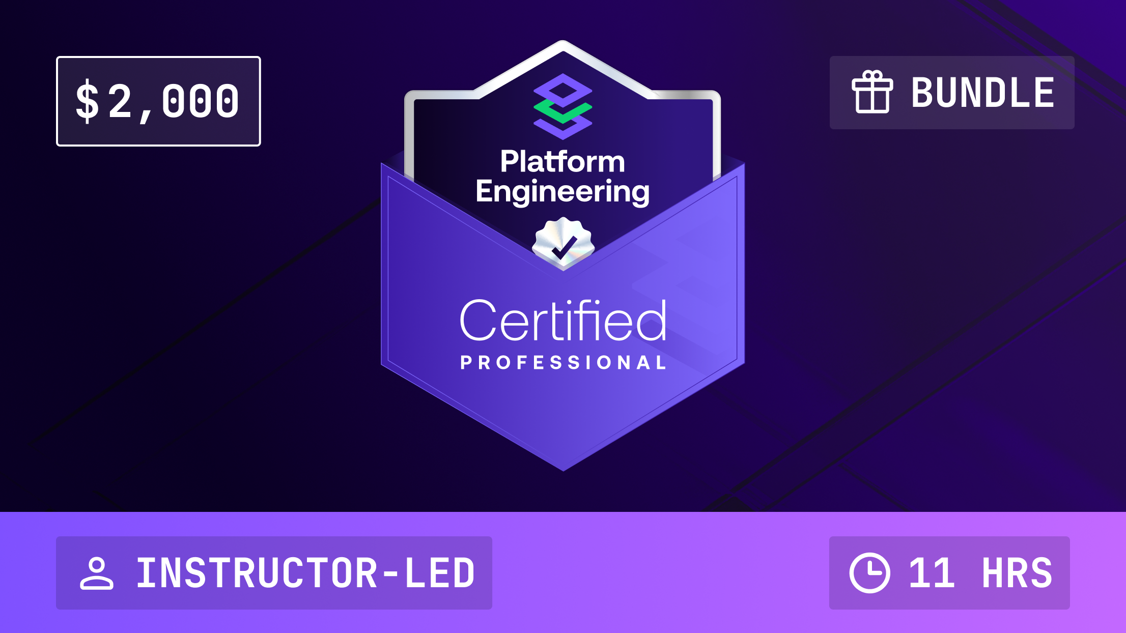 Platform Engineering Certified Professional (July - September)