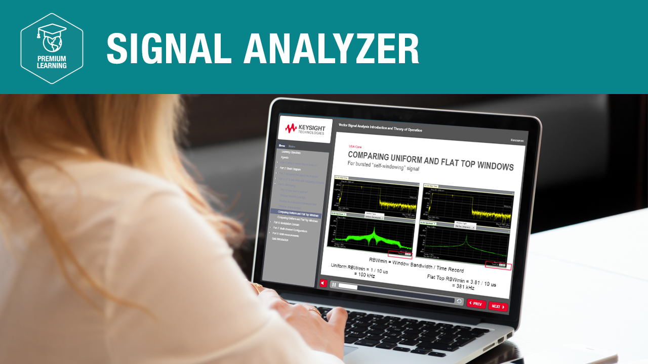 Signal Analyzer—Premium Learning