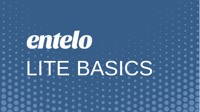 Entelo LITE Basics