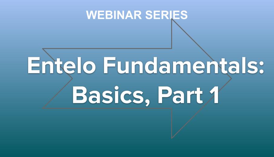 Entelo Fundamentals Part 1, Basics Overview