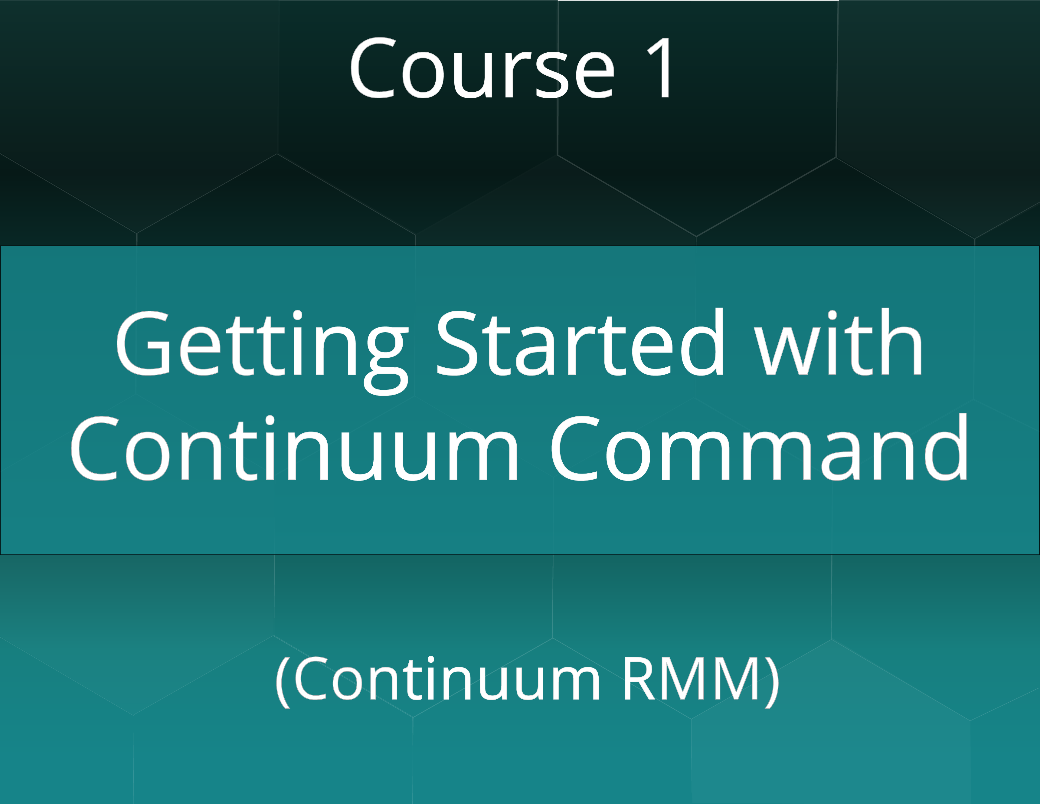 Getting Started with Continuum Command