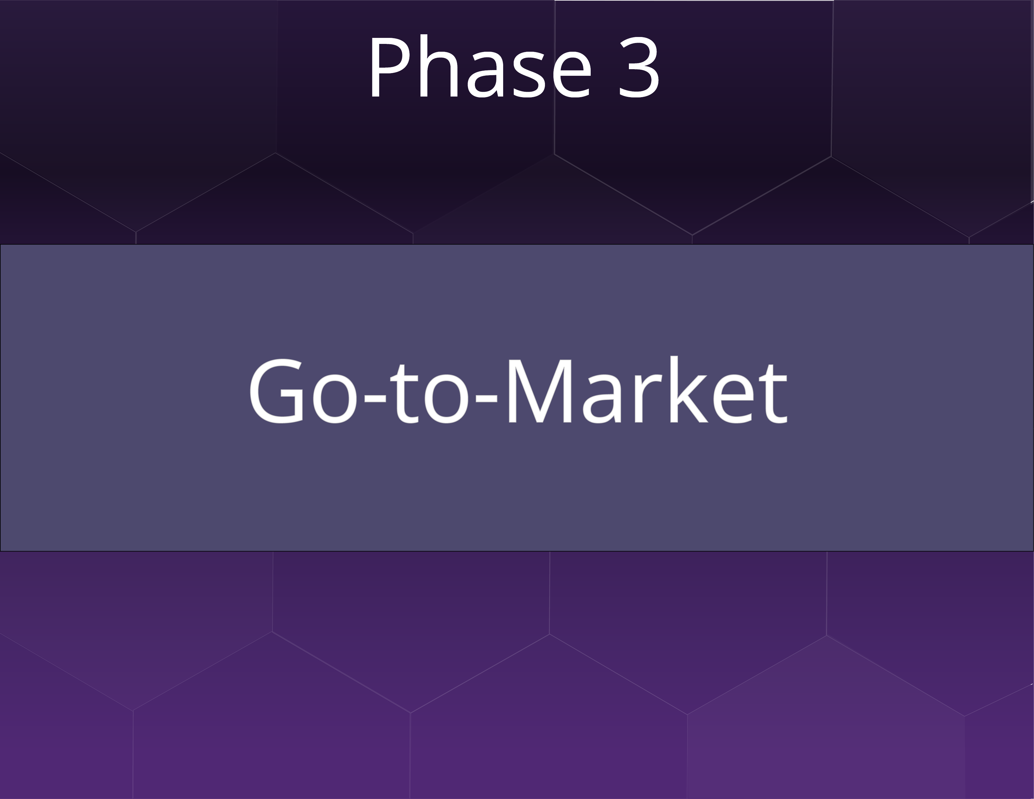 Path to Success Phase 3: Go-to-Market