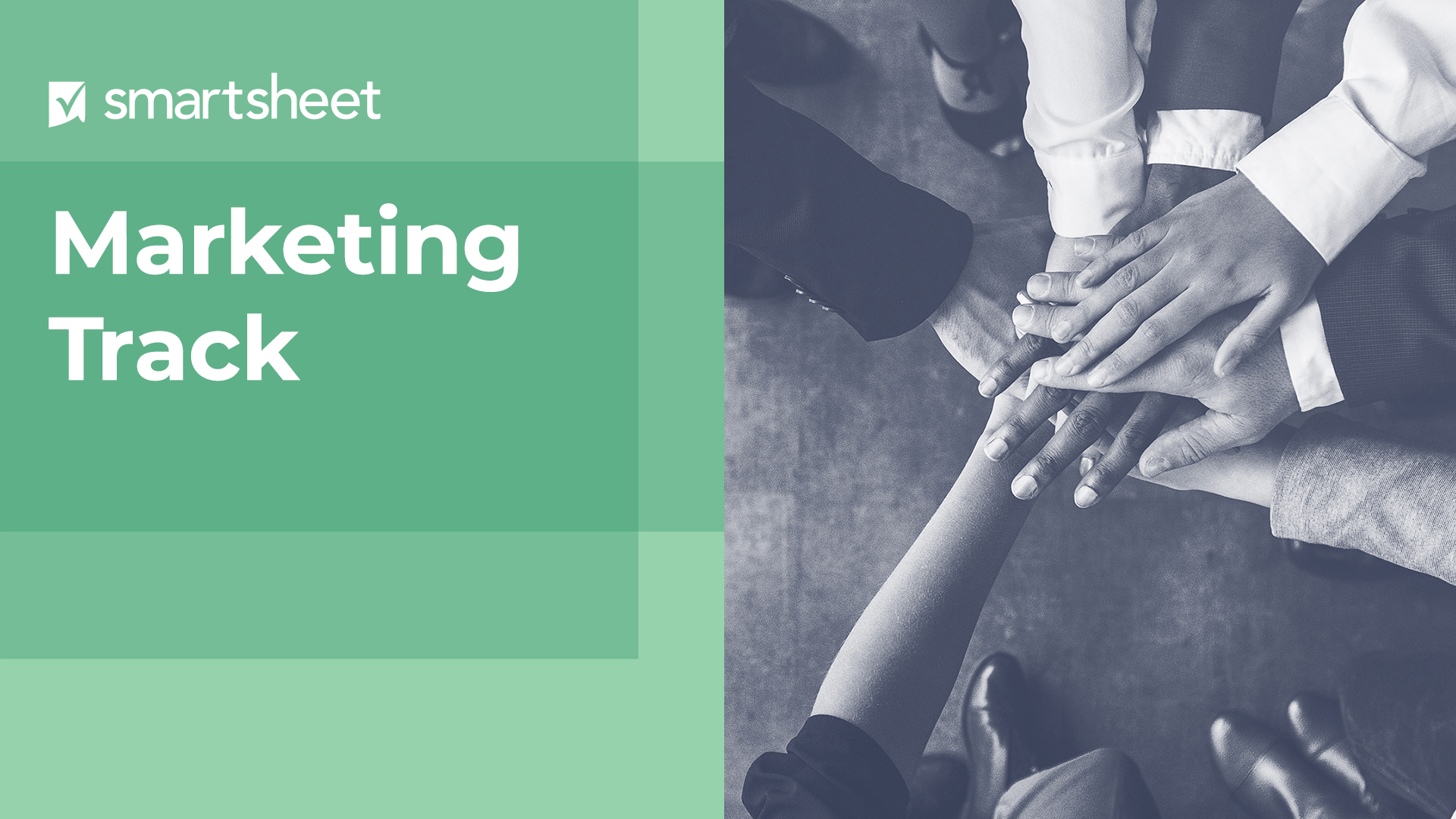 Instructions for Navigating the Marketing Track