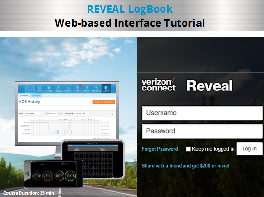Reveal LogBook Web-based Interface eTutorial (AOBRD-Compliant)