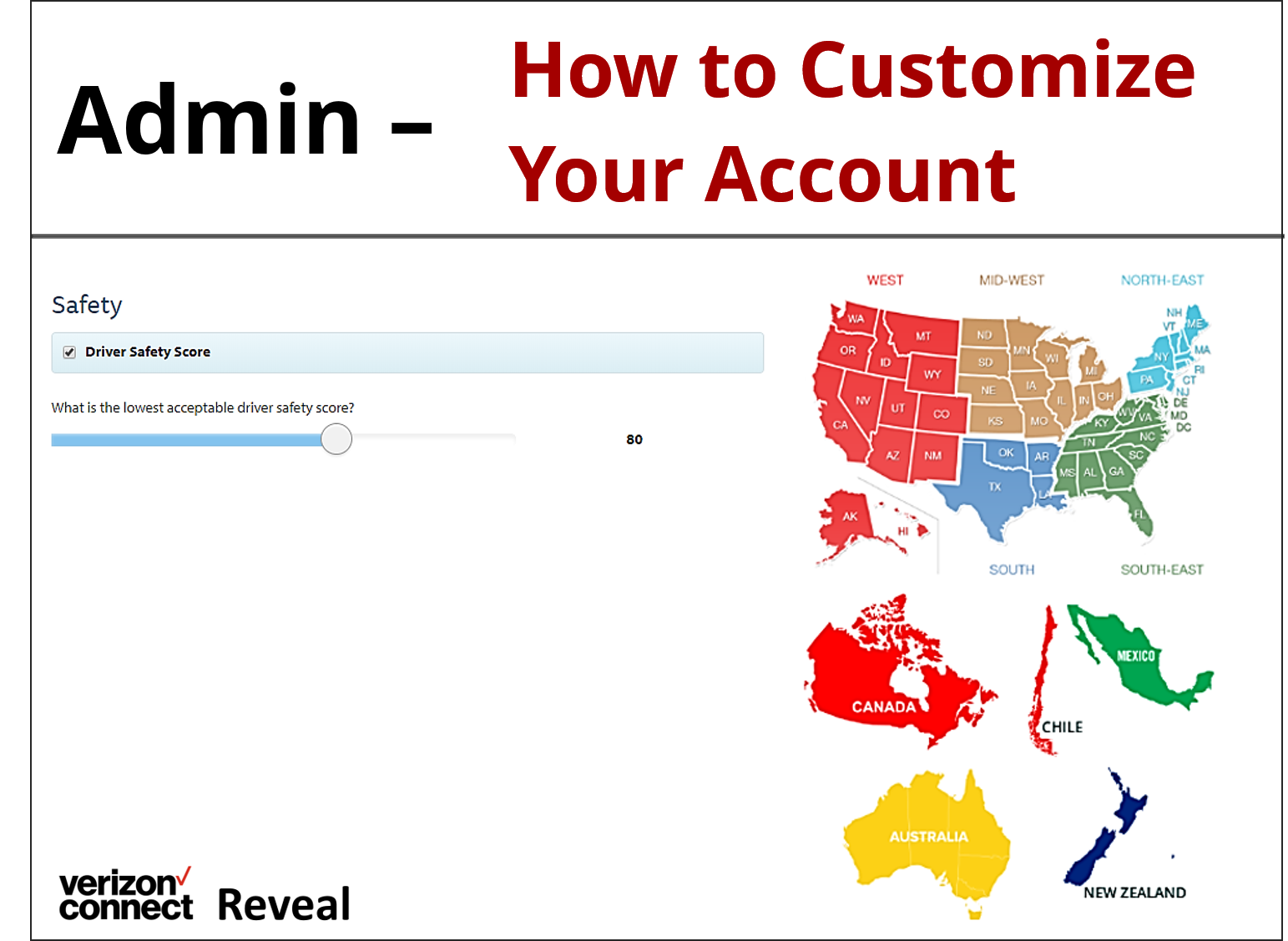 Reveal Admin - How to Customize Your Account eTutorial