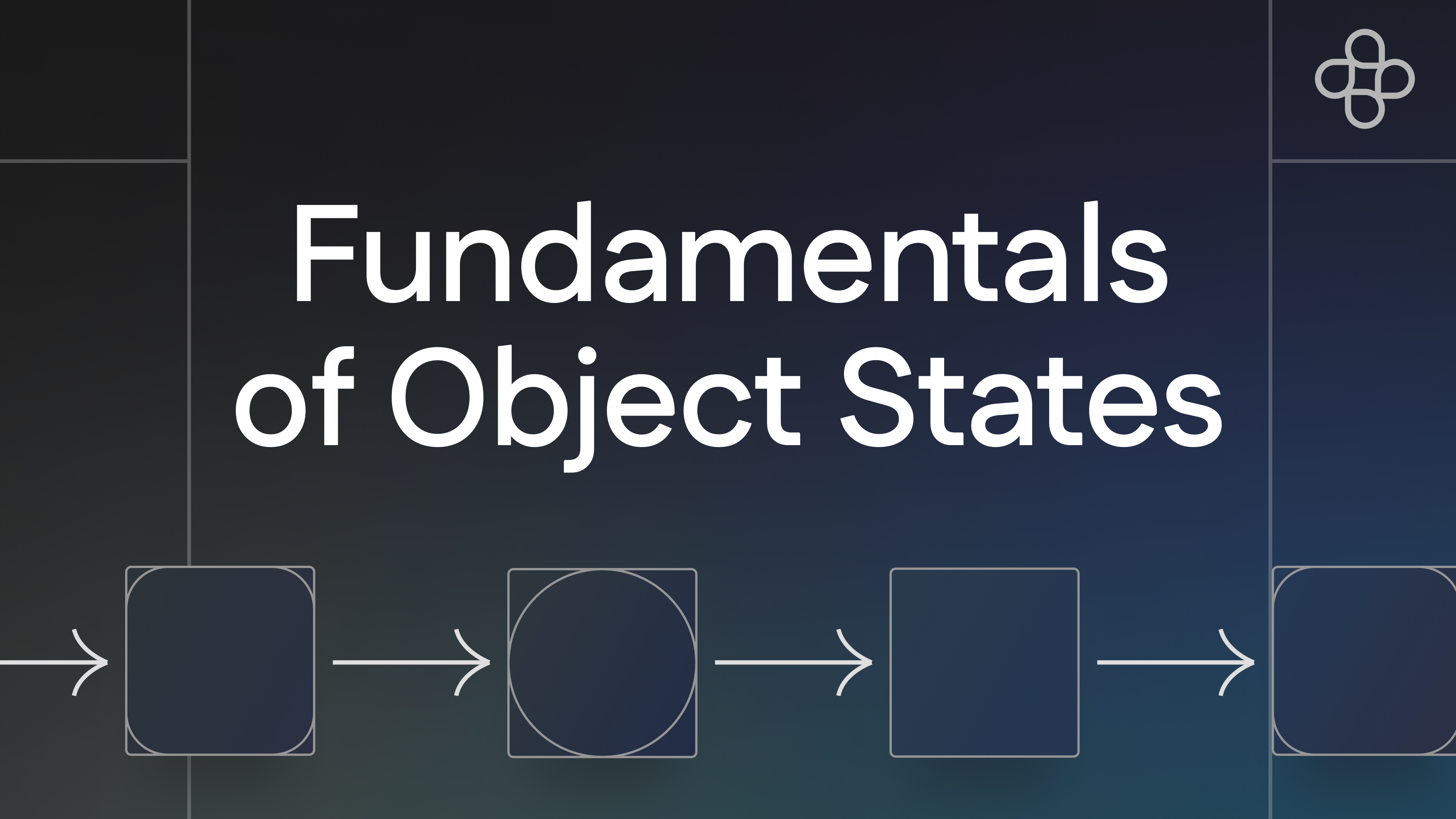 Object State Panel Fundamentals of Object States