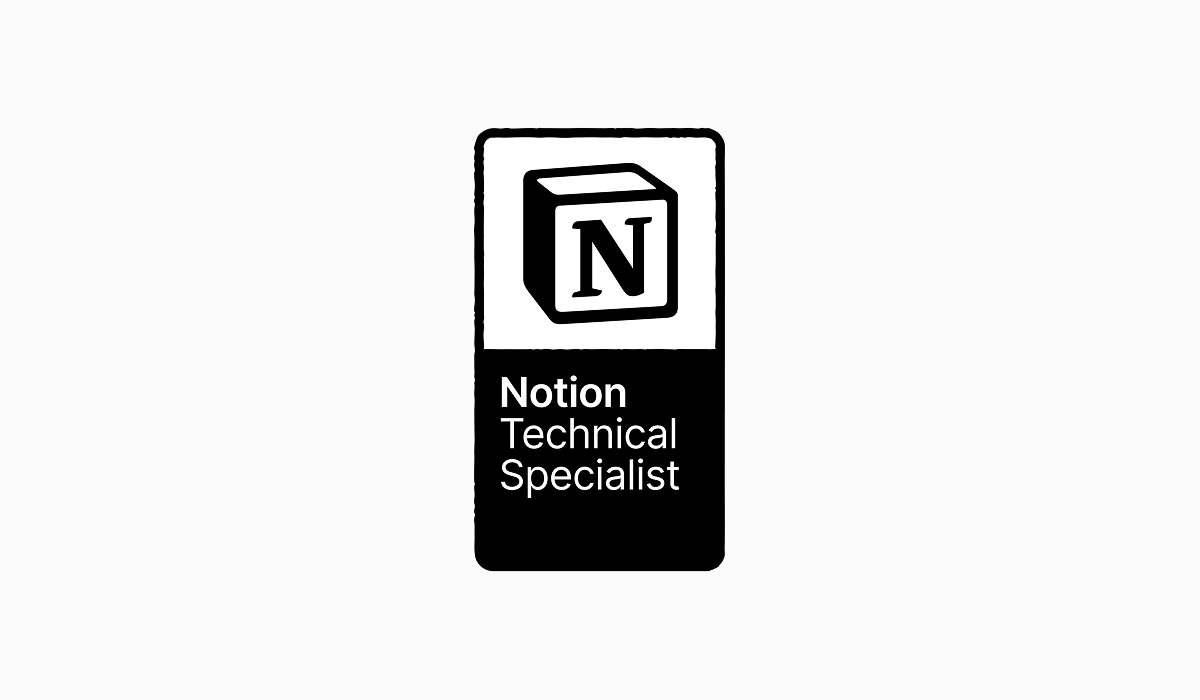 Notion Certified Technical Specialist Exam
