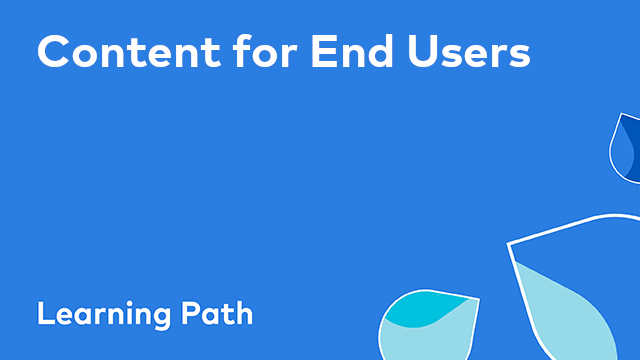 Content for End Users