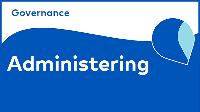 Governance - Administering