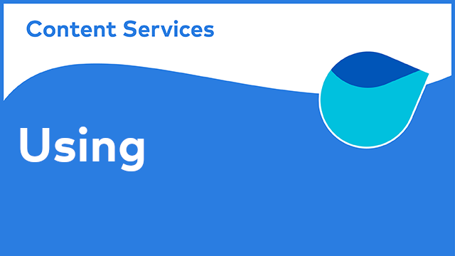 Alfresco Content Services - Using