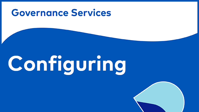 Alfresco Governance Services - Configuring