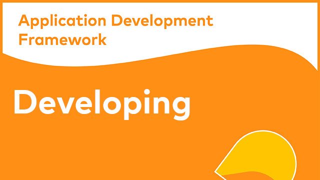 Alfresco Application Development Framework - Developing