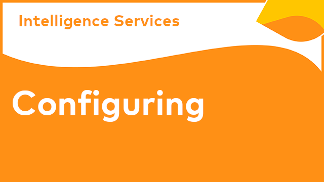 Alfresco Intelligence Services - Configuring