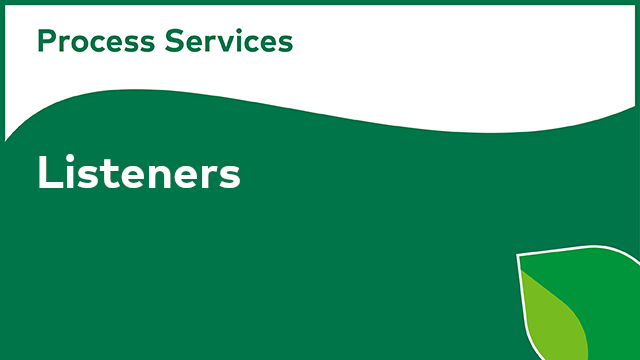 APS Development: Listeners