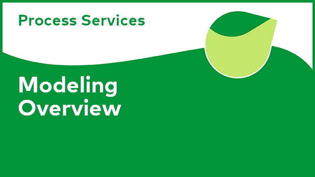 Process Services: Modeling Overview