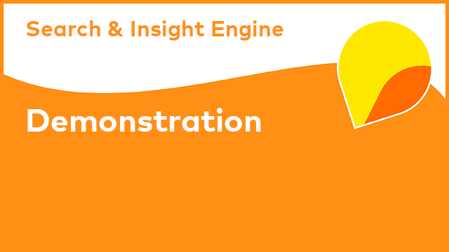 Search & Insight Engine: Demonstration