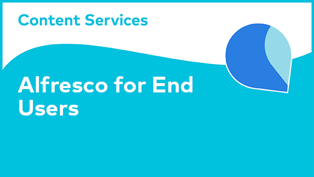 Alfresco for End Users