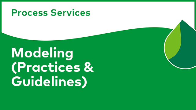 Process Services: Modeling (Practices & Guidelines)