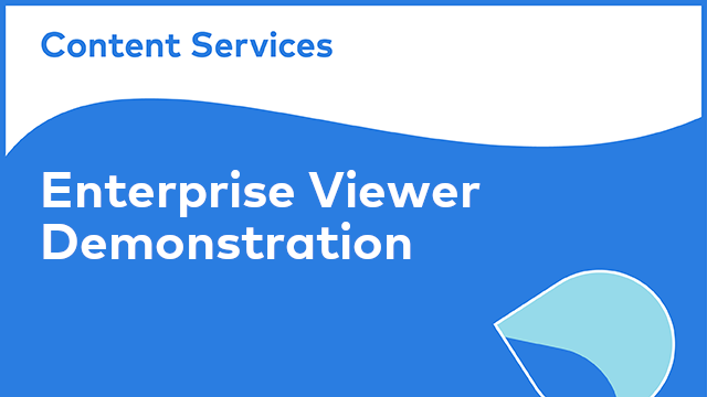 Alfresco Enterprise Viewer: Demonstration