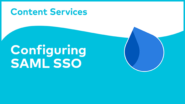 ACS Administration: Configuring SAML SSO