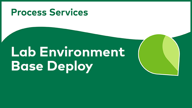 APS Lab Environment - Base Deploy